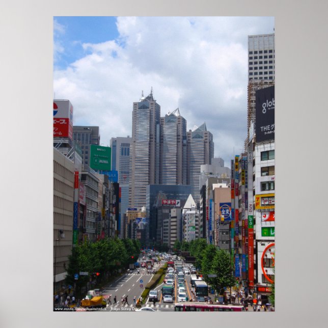 Tokyo Sunny Day (Large) Poster (Front)