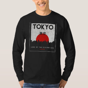 Tokyo The Land Of Rising Sun Japan T-Shirt