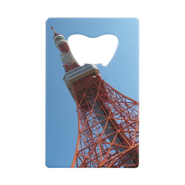 Tokyo Tower 東京タワー Credit Card Bottle Opener (Front)