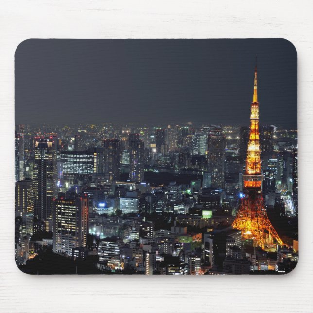 Tokyo Tower by Night :: Mouse Pad (Front)