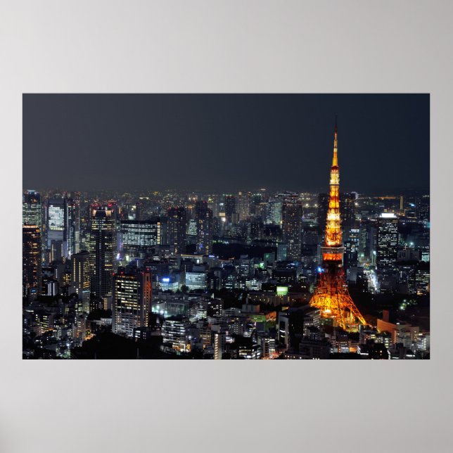 Tokyo Tower by Night :: Poster (Front)