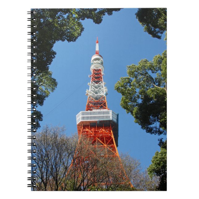 Tokyo Tower, Japan Notebook (Front)