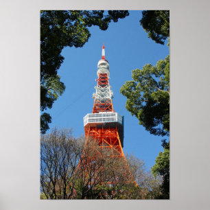 Tokyo Tower, Japan Poster