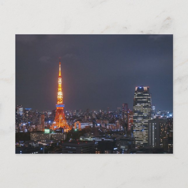 Tokyo Tower Postcard (Front)