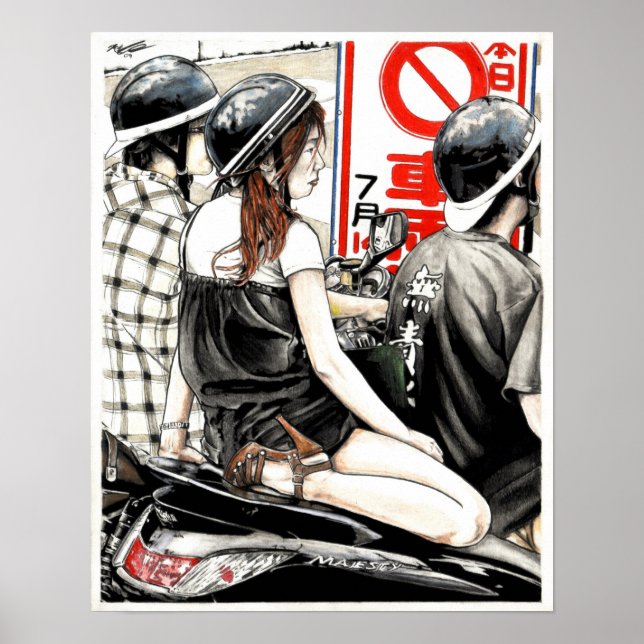 Tokyo Traffic Poster (Front)