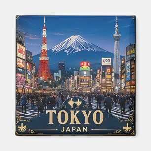 🧲 Tokyo Travel Memories From Japan 🇯🇵 Magnet