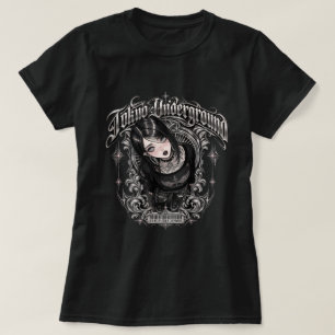 Tokyo Underground Anime Streetwear Shirt, Cyberpun T-Shirt