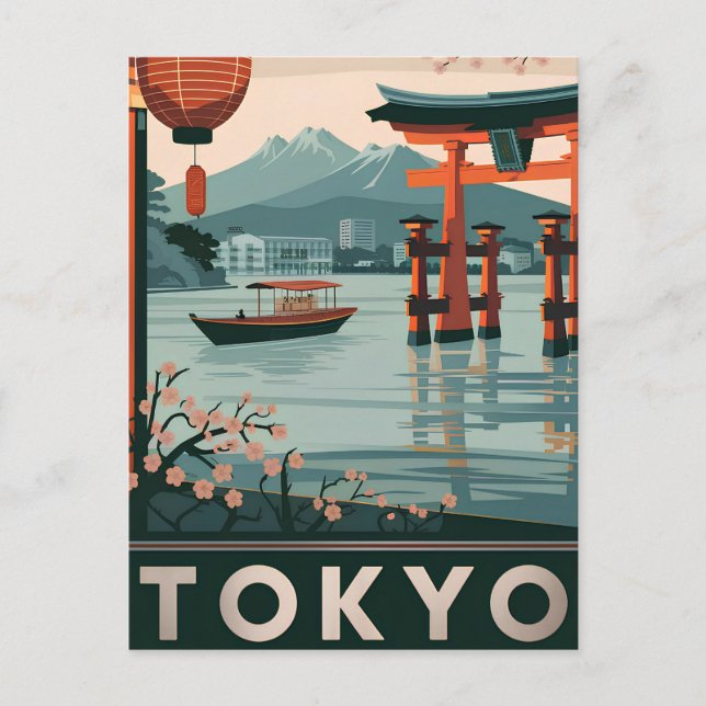 Tokyo vintage postcard (Front)