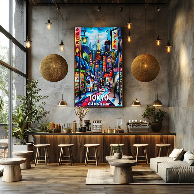 Tokyo: Where the Old is the Modern. Poster (Creator Uploaded)