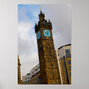 Tolbooth Steeple, Glasgow Poster