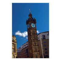 Tolbooth Steeple, Glasgow, Scotland Photo print