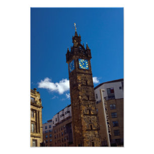 Tolbooth Steeple, Glasgow, Scotland Photo print