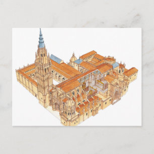 Toledo Cathedral. Spain Postcard
