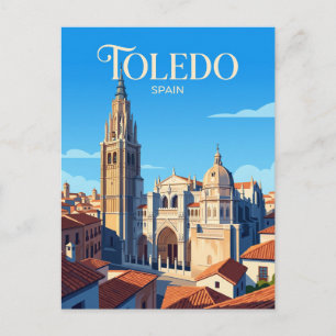Toledo Cathedral Spain Postcard