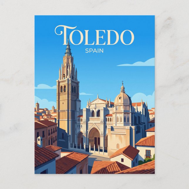 Toledo Cathedral Spain Postcard (Front)