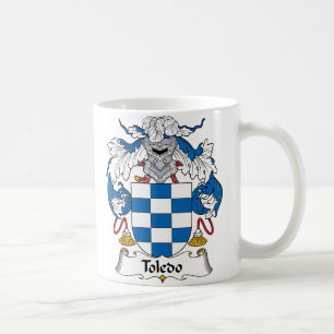 Toledo Family Crest Coffee Mug