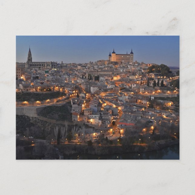 Toledo Mirador del Valle Postcard (Front)
