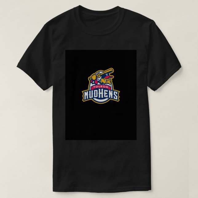 Toledo Mud Hens Art Board Print T-Shirt (Design Front)
