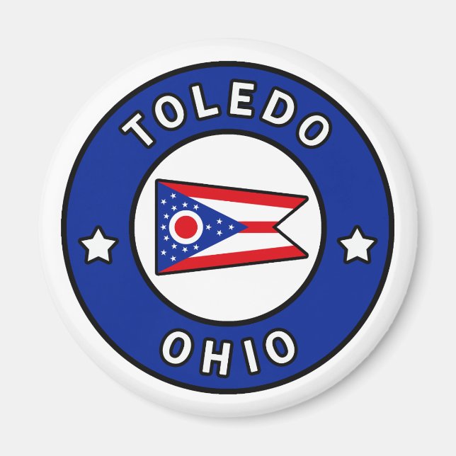 Toledo Ohio Magnet (Front)