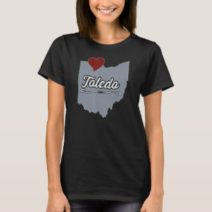 TOLEDO Ohio OH City State USA Cute Souvenir T-Shirt