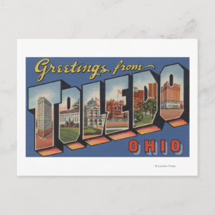 Toledo, OhioLarge Letter ScenesToledo, OH Postcard