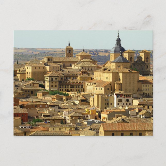 Toledo Skyline Spain Postcard (Front)