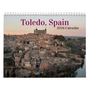 Toledo, Spain 2026 Calendar
