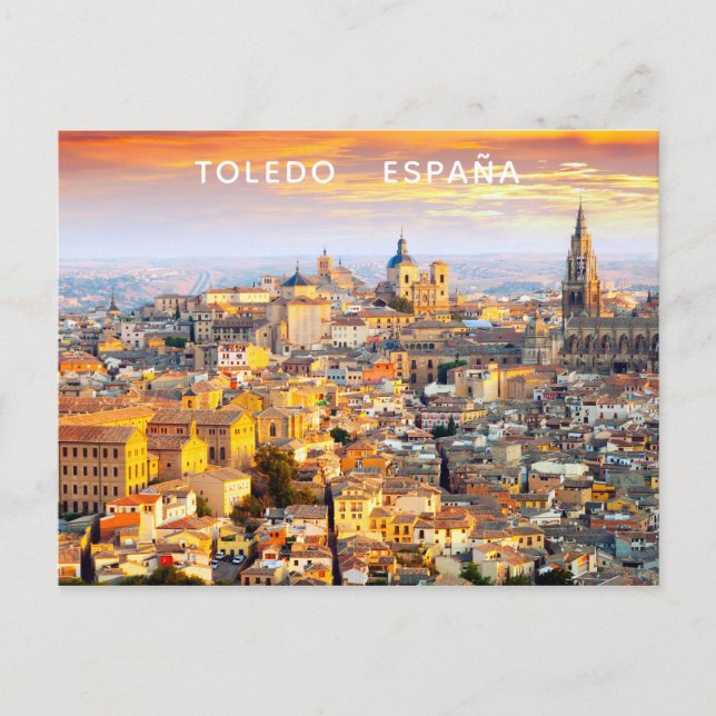 Toledo Spain postcard 3 (Front)