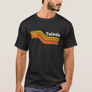 Toledo - Vintage Men Women 70s 80s Graphic Cool Re T-Shirt