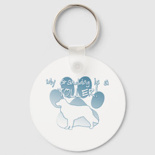 Toller Granddog Keychain