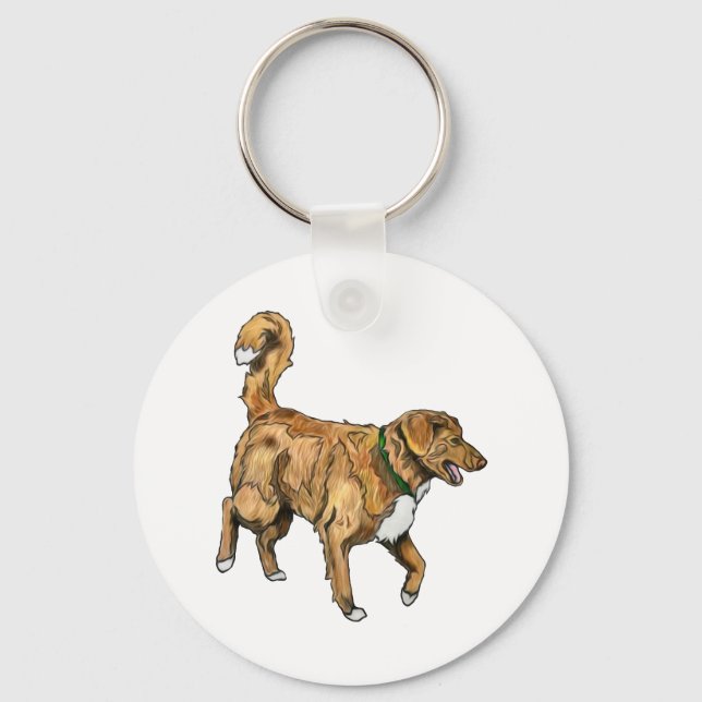 Toller Keychain (Front)