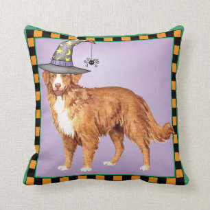 Toller Witch Throw Pillow