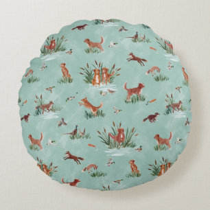 TOLLERS ROUND PILLOW
