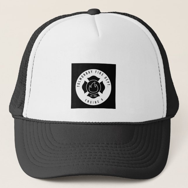 Tolmon bay fire depot trucker hat (Front)