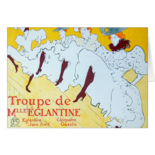 Tolouse Lautrec Danseuses Filles Jaune