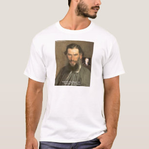 Tolstoy "Nietzsche = Stupid" Quote Gifts Tees Etc