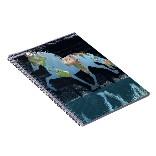 Tolting The World Notebook (Right Side)