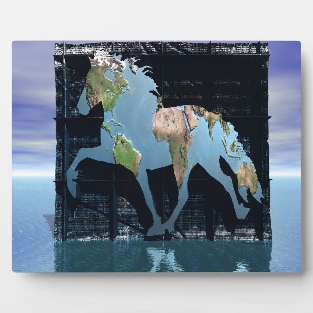 Tolting The World Plaque (Front)