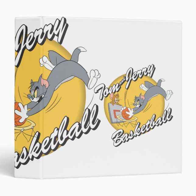 Tom and Jerry Basketball 2 Binder (Front/Spine)