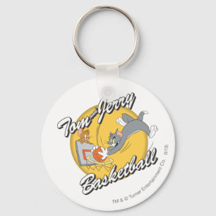 Tom and Jerry Basketball 2 Keychain