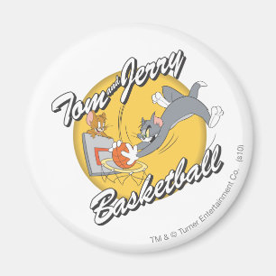 Tom and Jerry Basketball 2 Magnet