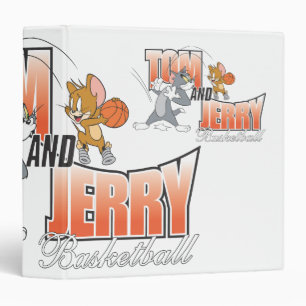 Tom and Jerry Basketball 3 Binder