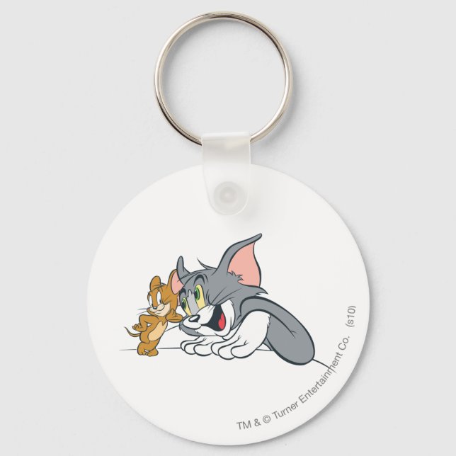 Tom and Jerry Best Buds Keychain (Front)