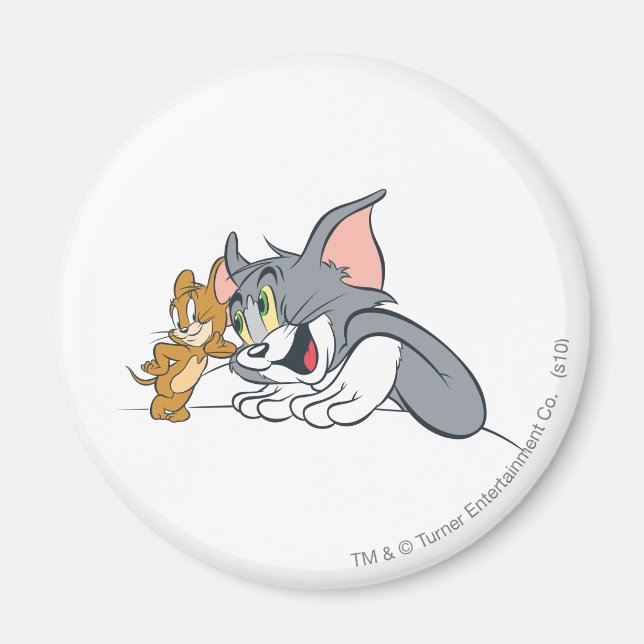 Tom and Jerry Best Buds Magnet (Front)
