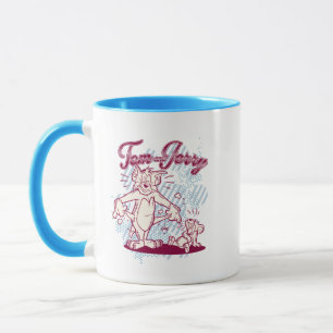 Tom and Jerry Broke Mug