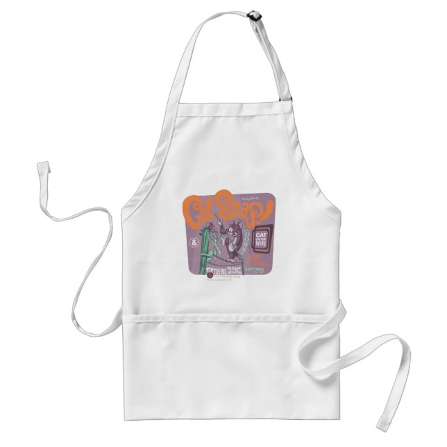 Tom and Jerry Cat Snap Standard Apron (Front)