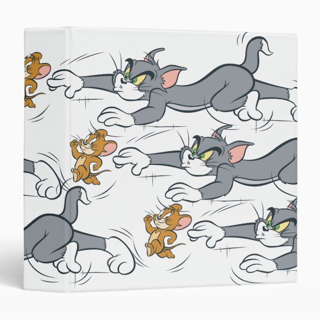 Tom and Jerry Chase Binder (Front/Spine)