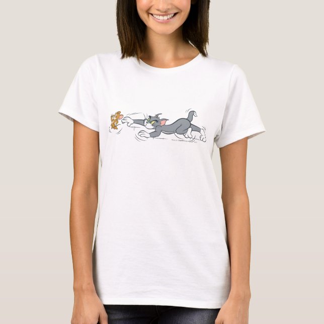 Tom and Jerry Chase T-Shirt (Front)