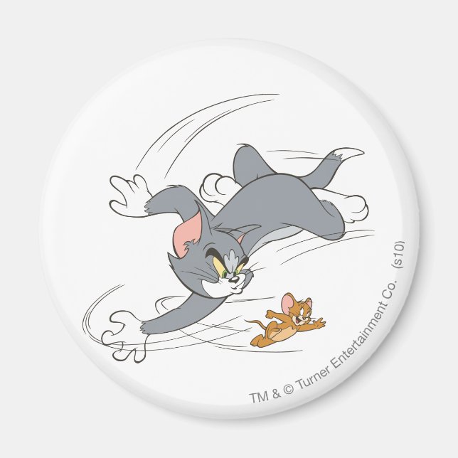 Tom and Jerry Chase Turn Magnet (Front)