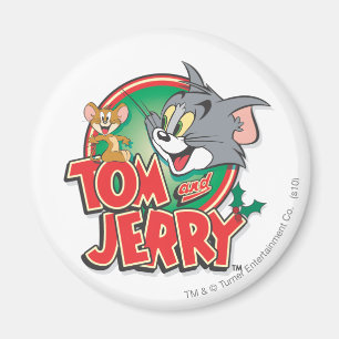 Tom and Jerry Classic Logo Magnet